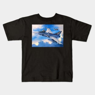 Saab39 Gripen Kids T-Shirt